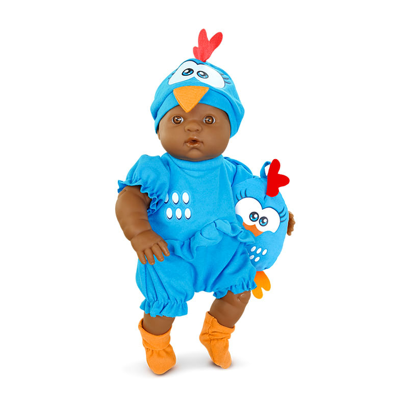 Boneco-Bebe---Galinha-Pintadinha---Mini-Baby---Com-Travesseiro---5612---Roma-Jensen-0
