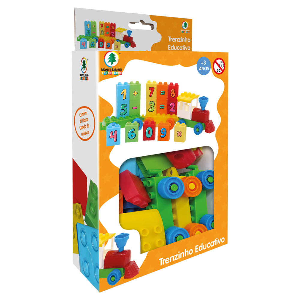 Brinquedo Educativo e Pecinhas de Montar Torre do Leãozinho - Bambinno  Brinquedos