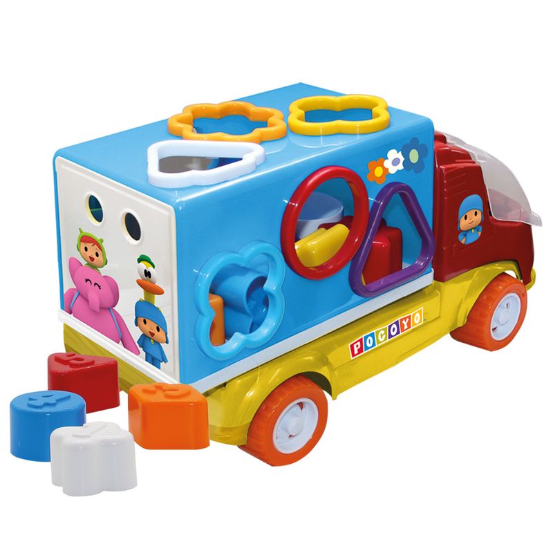 Brinquedo-Infantil---Caminhao-com-Formas---Pocoyo---Monte-Libano-0