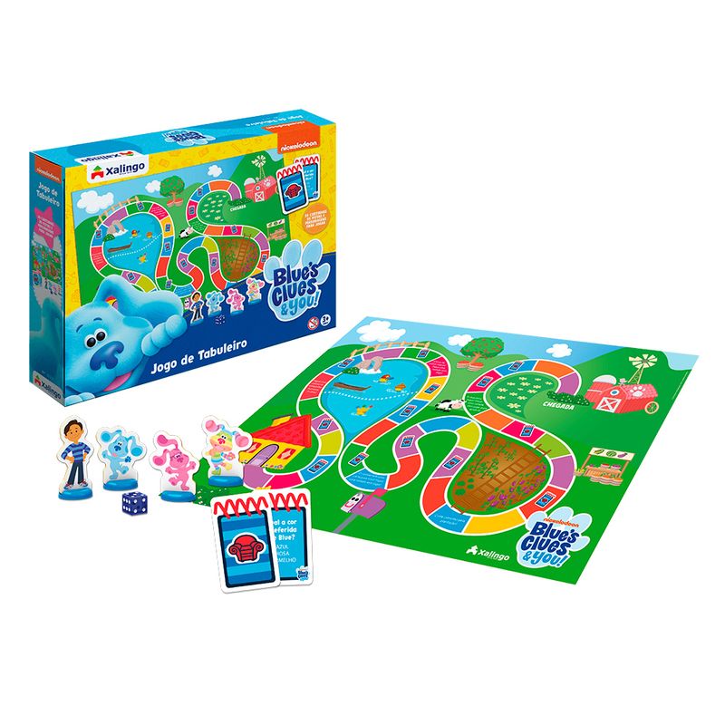 Jogo-de-Tabuleiro---Blue-s-Clues-and-You---Xalingo-1