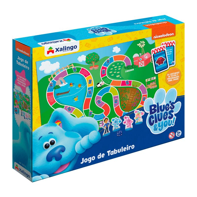 Jogo-de-Tabuleiro---Blue-s-Clues-and-You---Xalingo-2