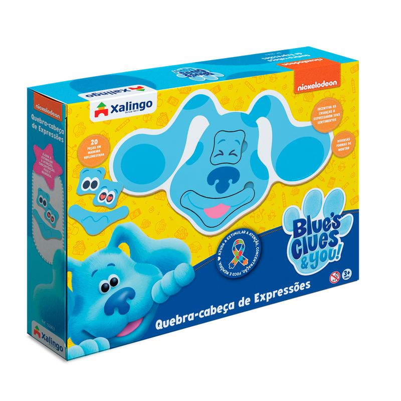 Jogo-Educativo---Quebra-Cabeca-de-Expressoes---Blue-s-Clues-and-You---Xalingo-2