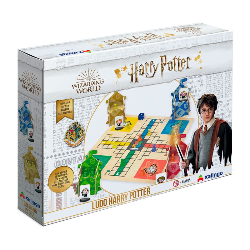 Jogo-de-Tabuleiro---Ludo---Harry-Potter---Wizarding-World---Xalingo-2