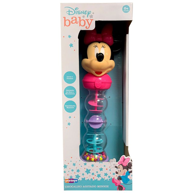 Chocalho Agitado Disney Disney Baby Minnie Yes Toys