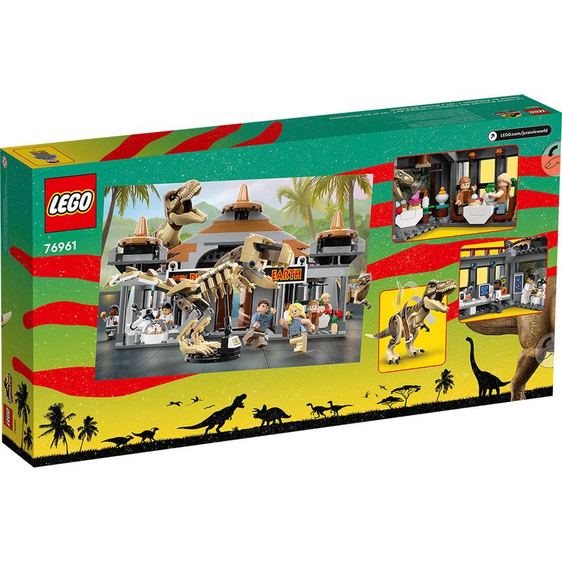 LEGO - Centro de visitantes: ataque de dinossauros T. Rex e Raptor 76961, LEGO OUTRAS LINHAS