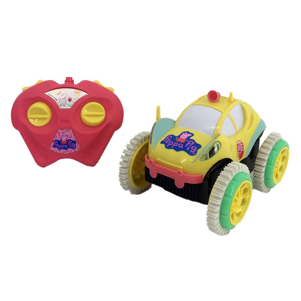 CARRO COM CONTROLE REMOTO RC3 FUNC - PILHAS - PEPPA PIG - Top Brasil  Presentes