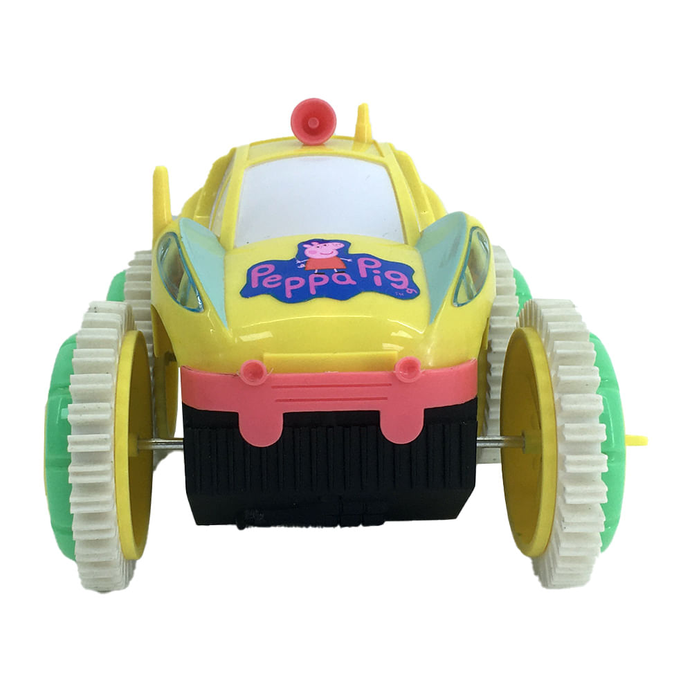 CARRO COM CONTROLE REMOTO RC3 FUNC - PILHAS - PEPPA PIG - Top Brasil  Presentes