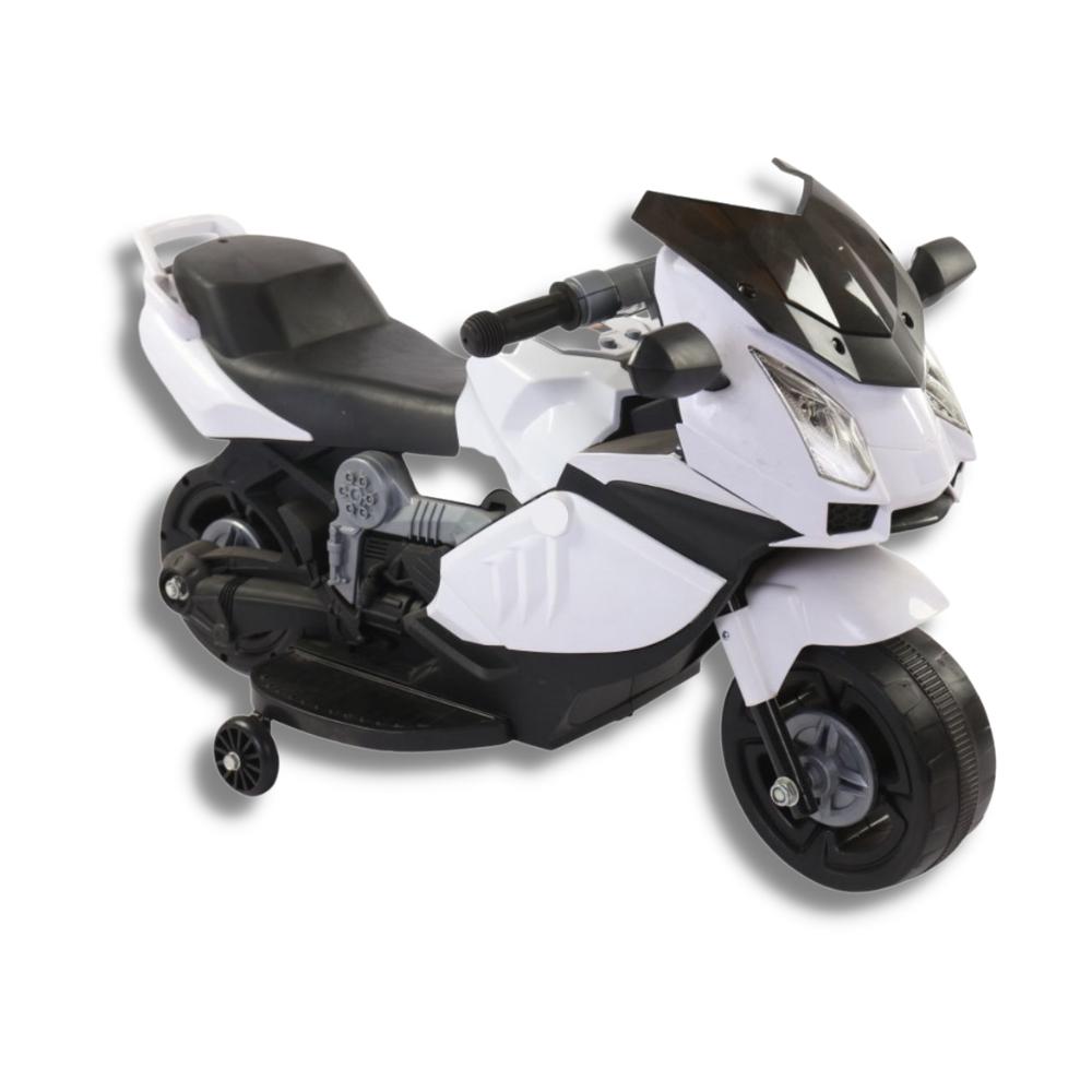 Moto Elétrica Infantil Criança Speed Chopper 6v Branca - Ri Happy