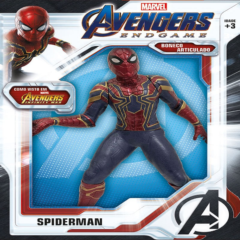 Boneco-Articulado---55-Cm---Disney---Marvel---Avengers---Ultimato---Homem-Aranha---Mimo-2