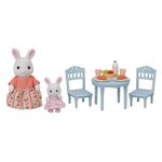 Sylvanian-Families---Mesa-de-Cafe-da-Manha---Mamae-Emilia-e-Bebe-Sophie---Epoch-0