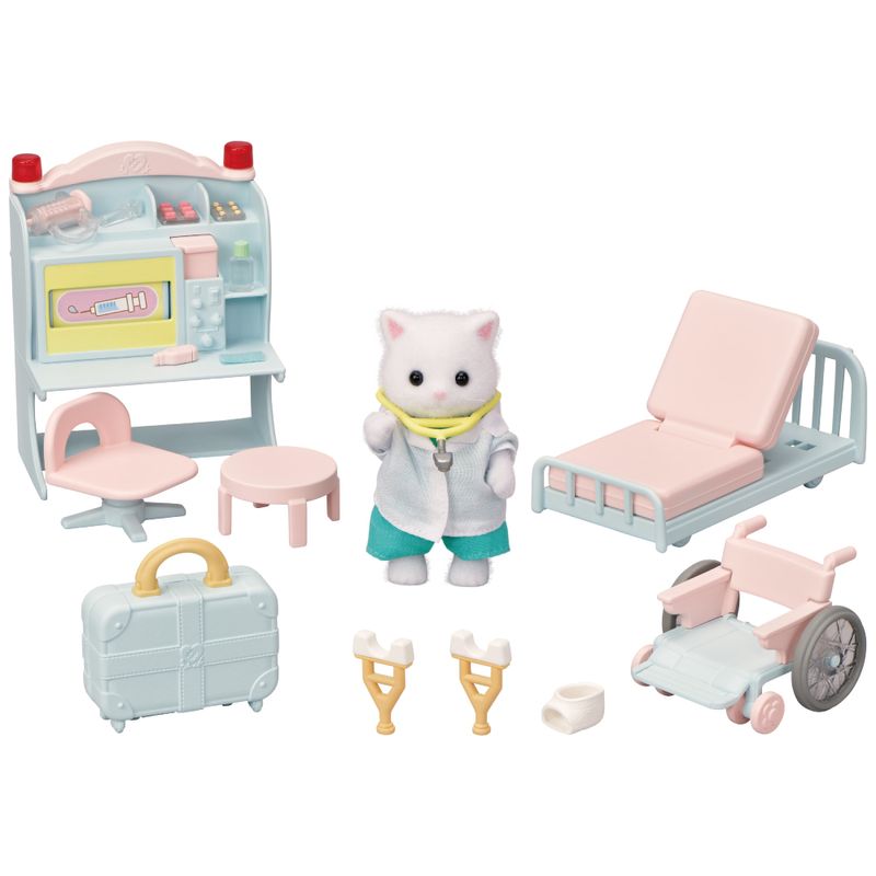 Sylvanian-Families---Primeiro-Conjunto-Medico-da-Vila---Epoch-0