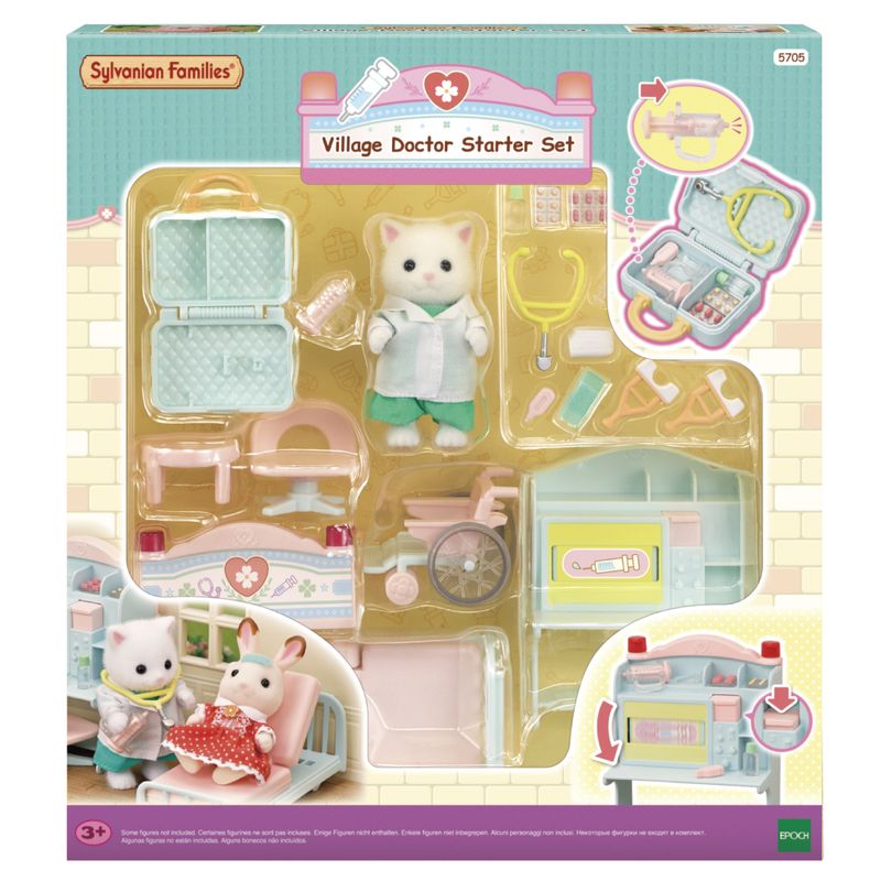 Sylvanian-Families---Primeiro-Conjunto-Medico-da-Vila---Epoch-2