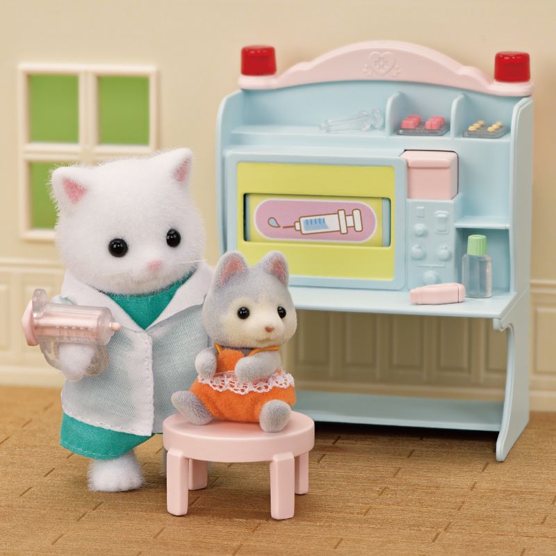 Sylvanian-Families---Primeiro-Conjunto-Medico-da-Vila---Epoch-3