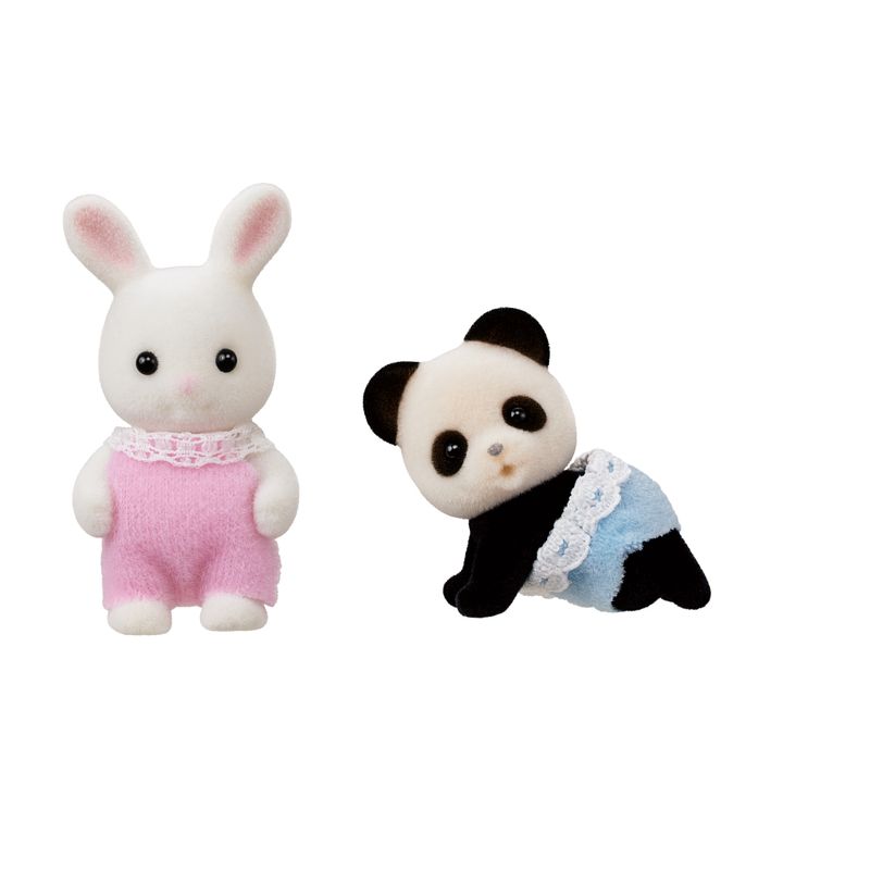 Sylvanian-Families---Caixa-De-Brinquedos-Bebe-Coelho-Da-Neve-E-Bebe-Panda---Epoch-3