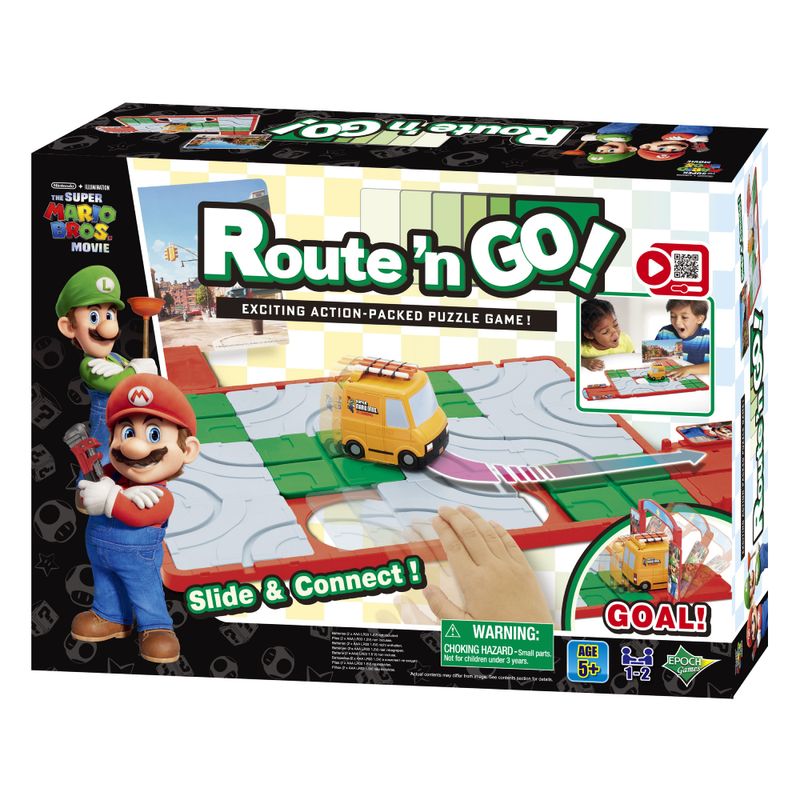 Jogo de Ação – Route'n GO! – Super Mario Bros. O Filme – Epoch