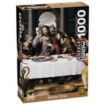 Quebra-Cabeca---Santa-Ceia---1000-Pecas---Grow-0