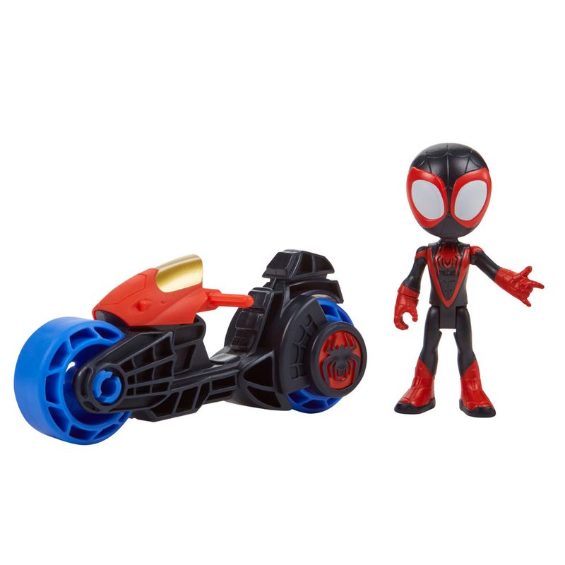 Boneco Homem Aranha Com Motocicleta Marvel - Hasbro F3714