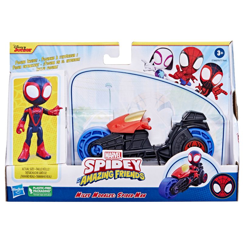 Mini-Boneco---Homem-Aranha-com-moto---Saf-Miles---Marvel---Hasbro--2
