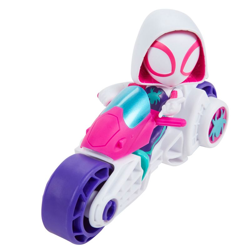 Mini-Boneco---Homem-Aranha-com-moto----Ghost-Spider---Marvel---Hasbro-5