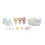 Sylvanian-Families---Conjunto-De-Figuras-E-Acessorios---Hora-Do-Banho-Trigemeos---Epoch-0