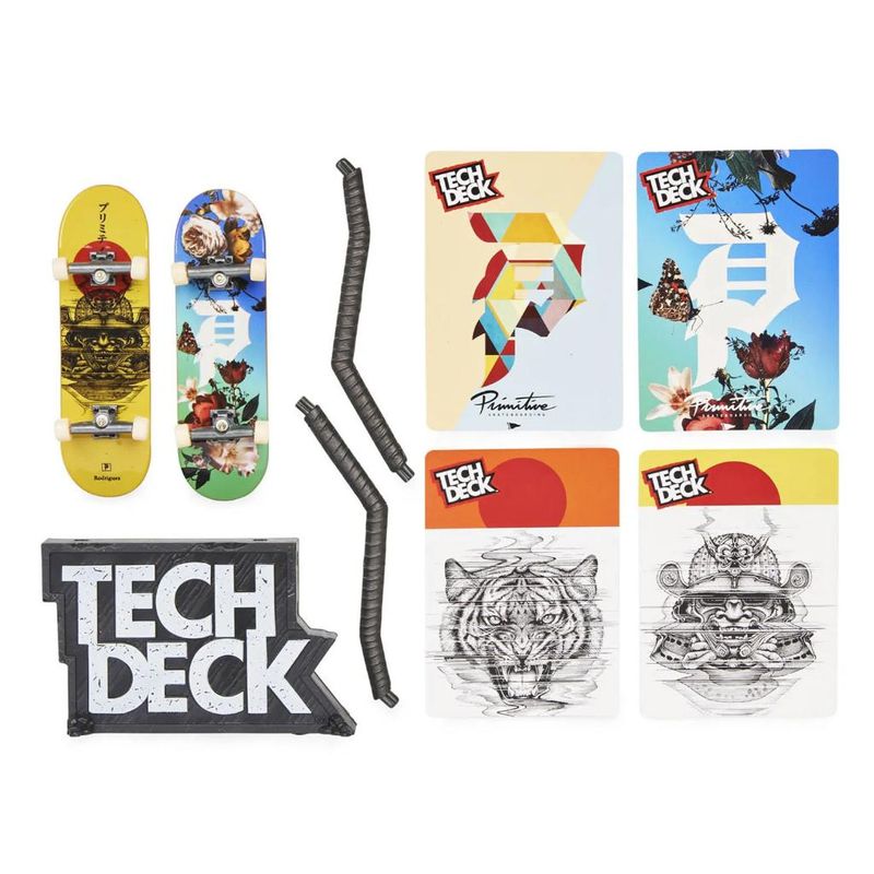 Tech Deck - Skate De Dedo E Rampa Park - Sunny - Speedway Hop - Coral