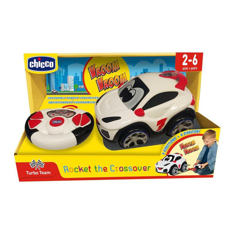 Carrinho-Com-Controle---Turbo-Team---Rocket-The-Crossover---Chicco---Branco-2