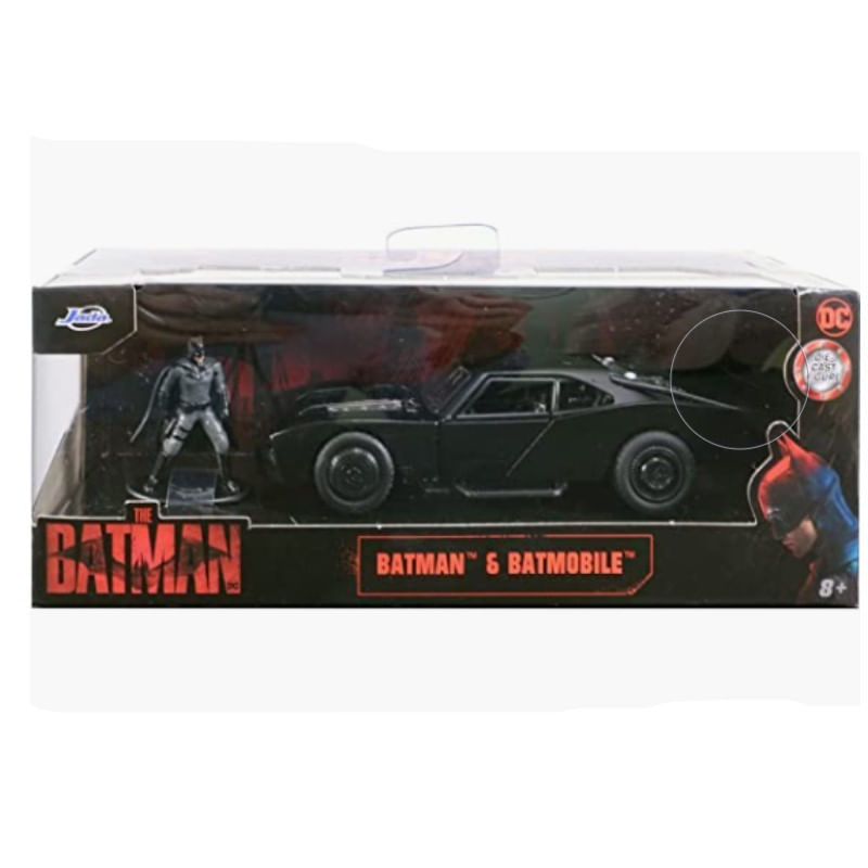 Conjunto-Boneco-e-Veiculo---The-Batman---Batman-e-Batmovel---California-Toys---Preto-1
