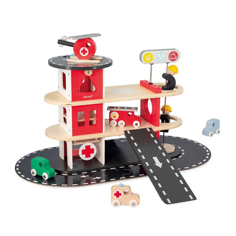 Brinquedo-Infantil---Posto-de-Bombeiros-com-Acessorios---Maped-0