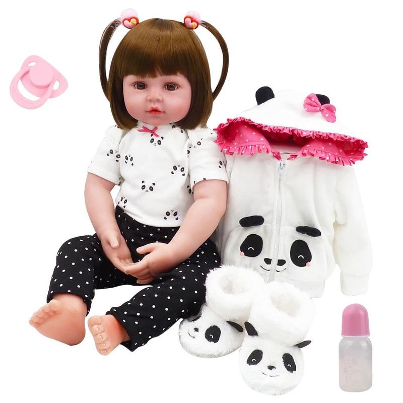 Boneca Bebê Reborn - Laura Doll - Anabel - Shiny Toys - PBKIDS Mobile