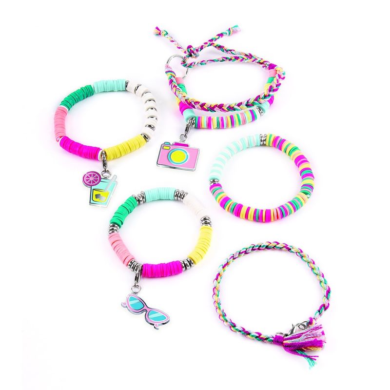 -Conjunto-De-Pulseiras-Colorido---Make-It-Real---195-Pecas---Multikids-0