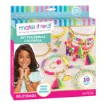 Conjunto De Pulseiras Colorido - Make It Real - 195 Peças - Multikids