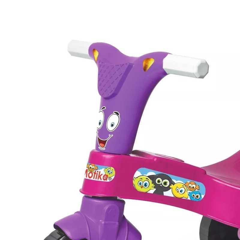 Motoca Triciclo Infantil Menina Motika - Lugo Brinquedos