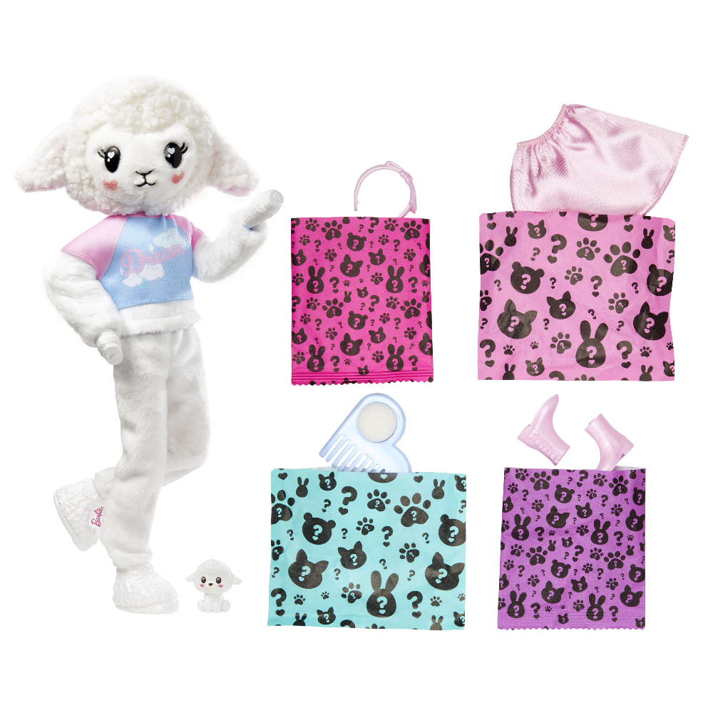 Barbie Cutie Reveal Camisetas Cozy ovelha