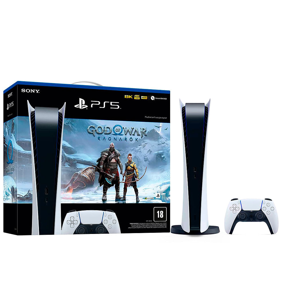 PlayStation®5 Edição Digital + God of War Ragnarök