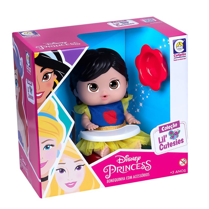 Mini-Boneca---18Cm---Disney---Branca-de-Neve-no-Cadeirao---Cotiplas-2