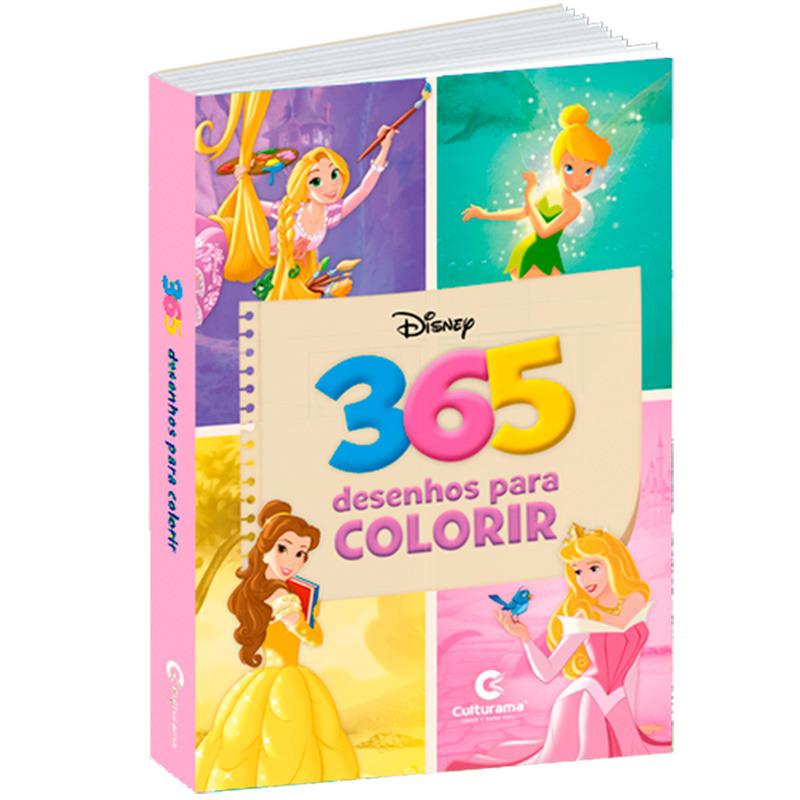 Livro-de-Colorir---Disney---Princesas---365-Desenhos---Culturama-0