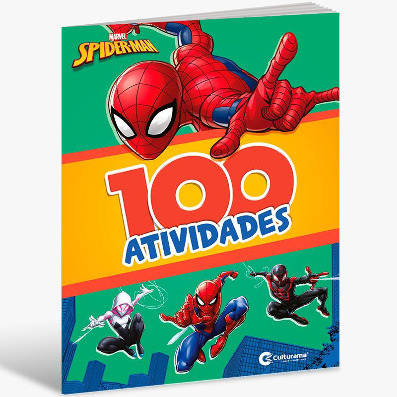 Livro-Infantil---Disney---Marvel---Homem-Aranha---100-Atividades---Culturama-0