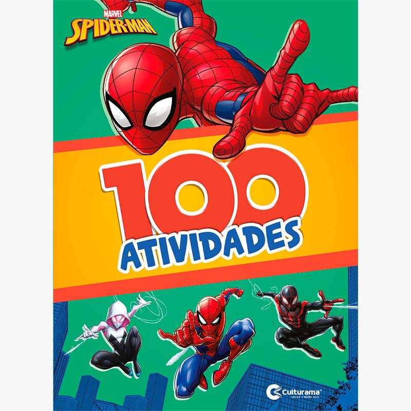 Livro-Infantil---Disney---Marvel---Homem-Aranha---100-Atividades---Culturama-1