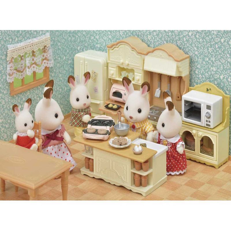 Sylvanian-Families---Moveis-e-Acessorios---Cozinha-com-Ilha---Epoch-4