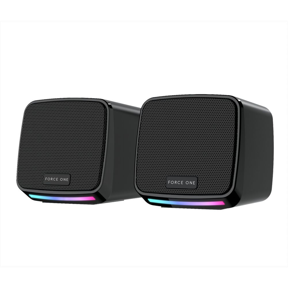 Caixa de Som Gamer Force One Explorer, 3W, Preto