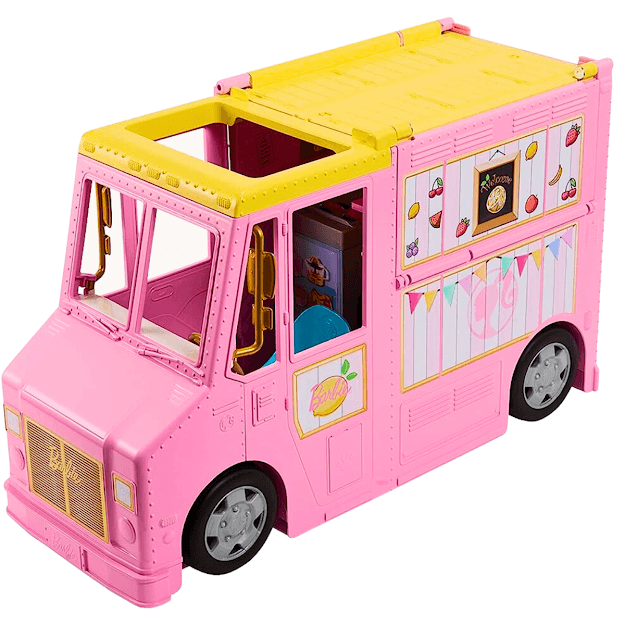 Barbie Profissões Veículo de Brinquedo Caminhão de Limonada - HPL71 -  Xickos Brinquedos