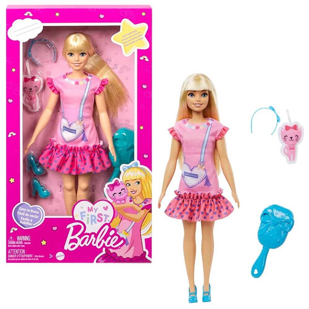 Boneca Barbie Minha Primeira Barbie HLL20 - Mattel - Pirlimpimpim Brinquedos