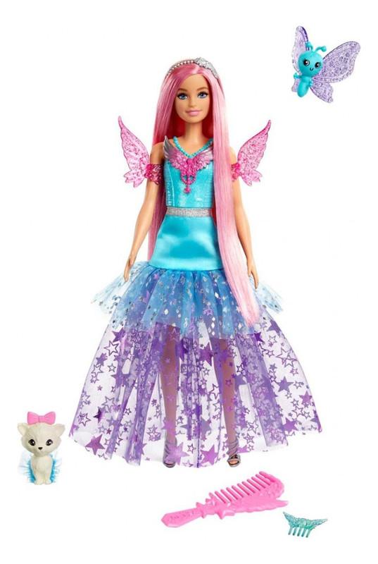 Boneca Barbie Malibu Cabeleireira Magica Com Pet Loira - Ri Happy