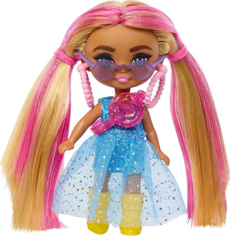 Mini Boneca - Barbie - Extra Mini Minis - Listras Abacaxi - Mattel - Ri  Happy