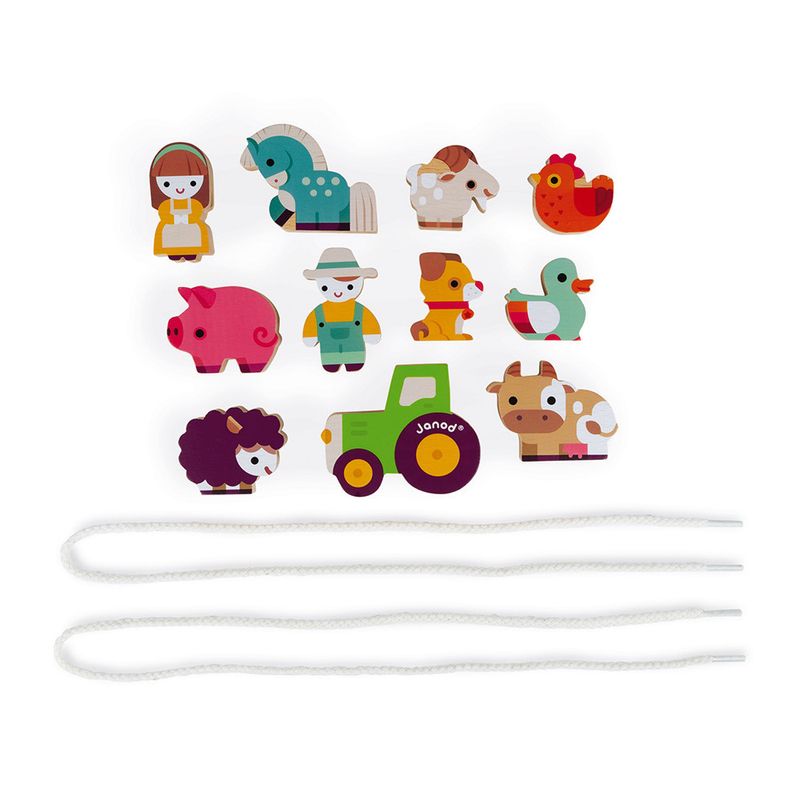 Brinquedo-Infantil---Conjunto-Fazendinha-em-Fila---13-Pecas---Maped-0