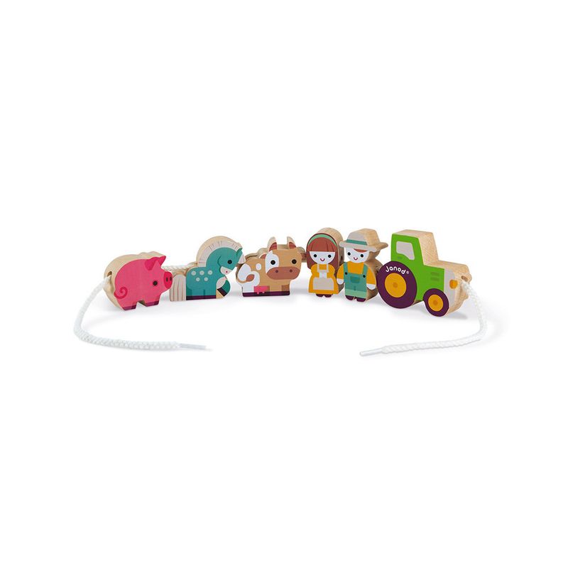 Brinquedo-Infantil---Conjunto-Fazendinha-em-Fila---13-Pecas---Maped-1