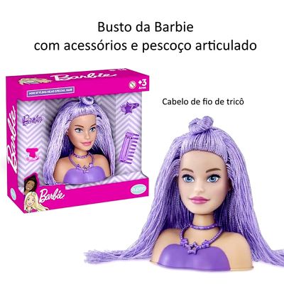 Barbie - Set de Cabeleireiro, ACESSÓRIOS BARBIE