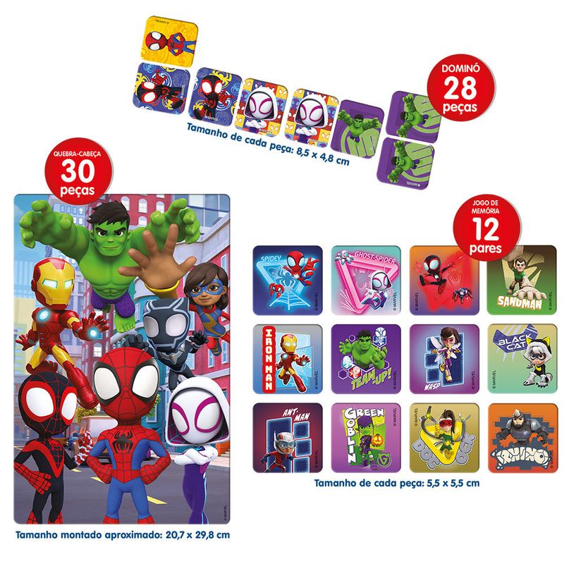 Conjunto-de-atividades---Super-Kit-Junior---Marvel---Spidey---Toyster-0