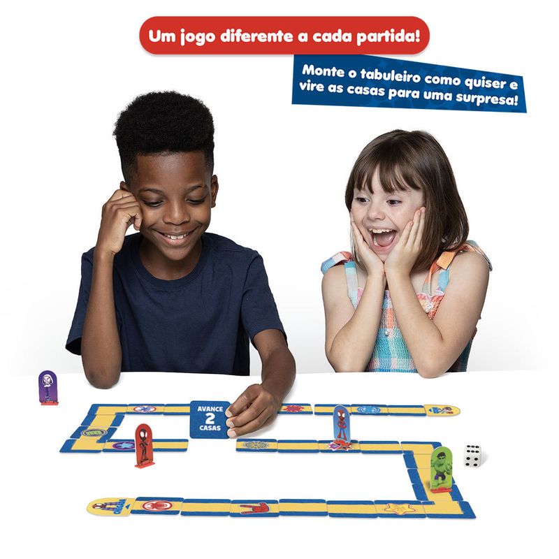 Jogo Educativo - Super Trilha - Disney Junior - Spidey - Toyster