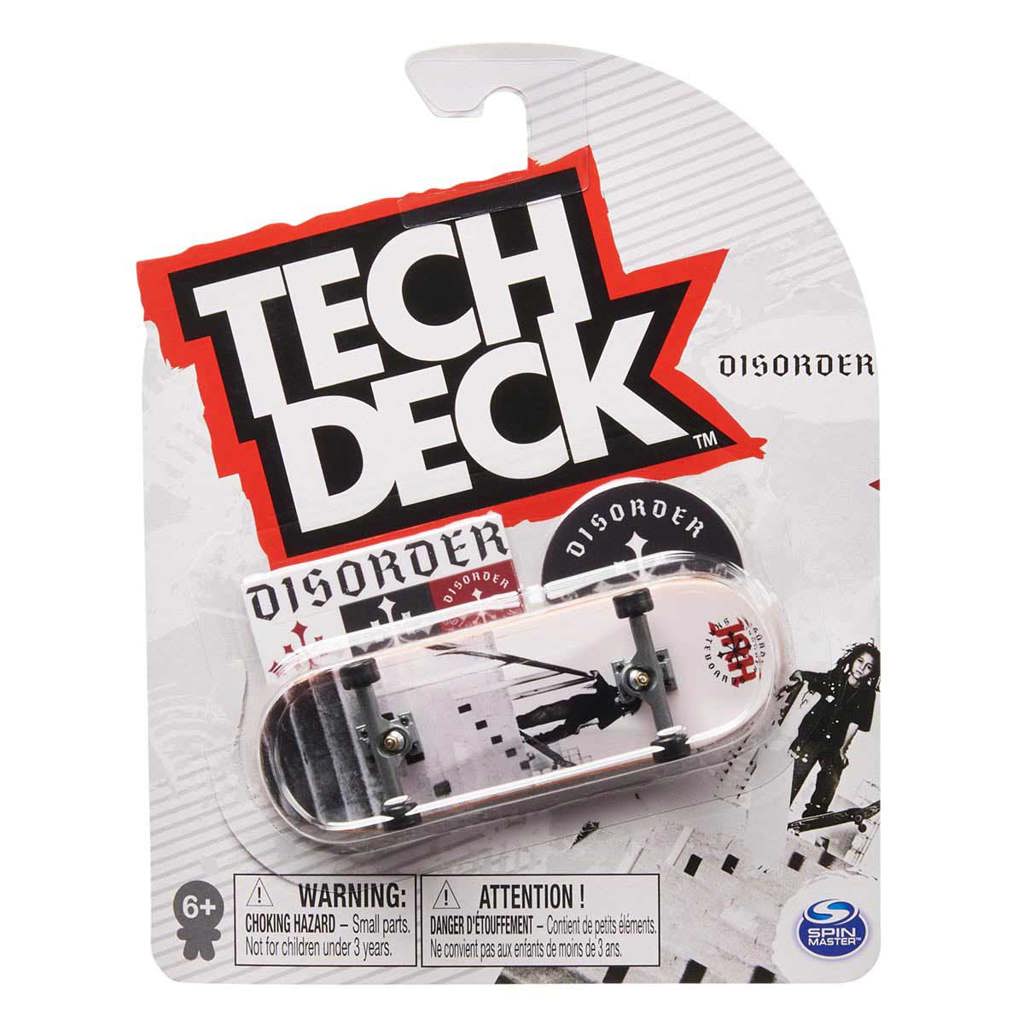 Compre Skate de Dedo 96mm - Disorder Amarelo e Rosa - Tech Deck